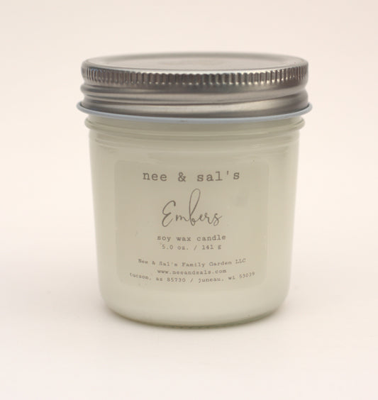 Embers soy candle 5 oz.