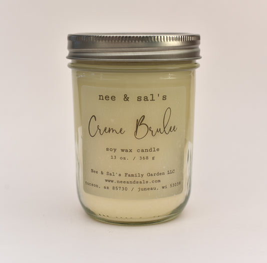 Creme Brulee soy candle 13 oz.