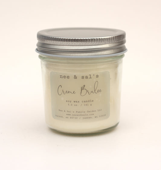 Creme Brulee soy candle 5 oz.