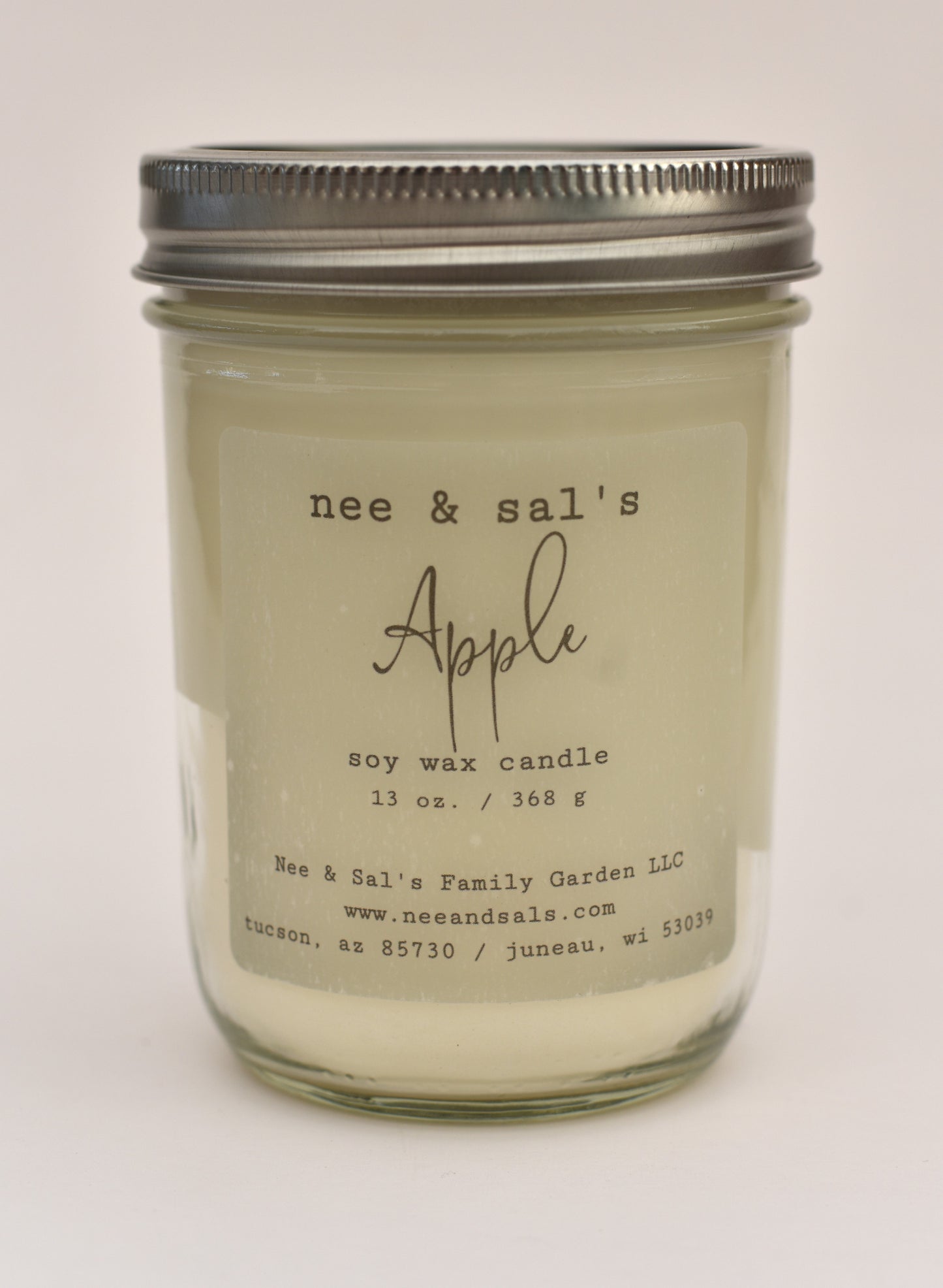 Apple soy candle 13 oz.