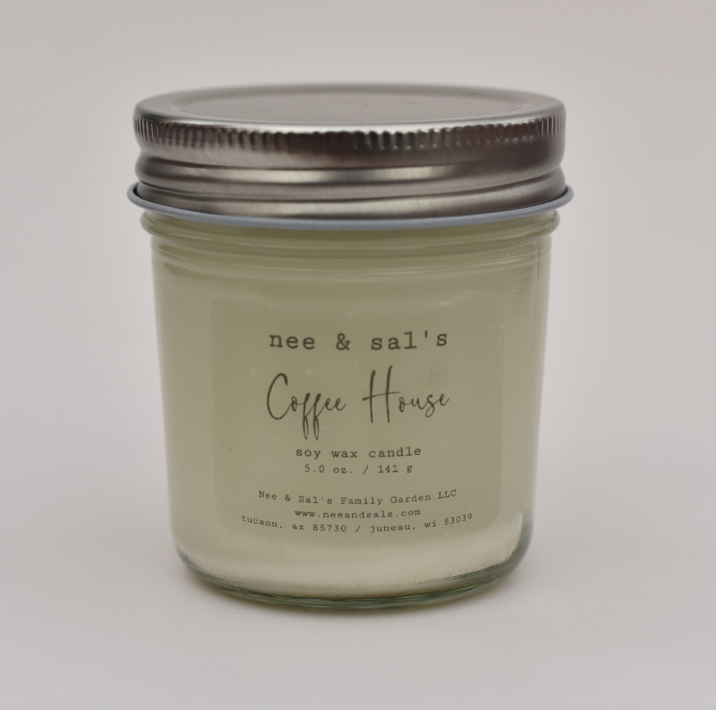 Coffee House soy candle 5 oz.