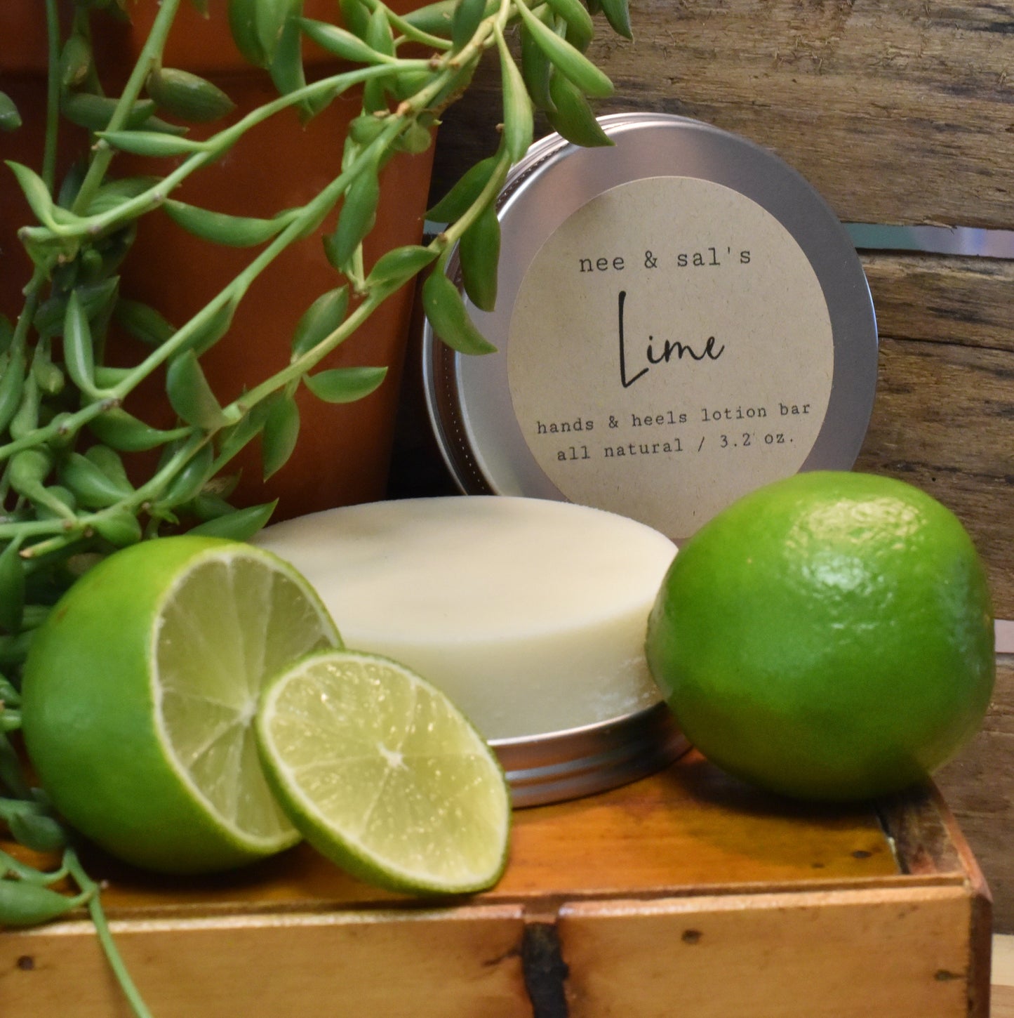 Lime Lotion Bar